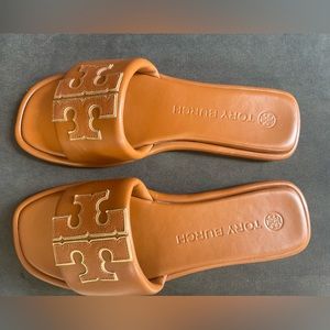 Tory Burch Double T Strap Slide Sandal